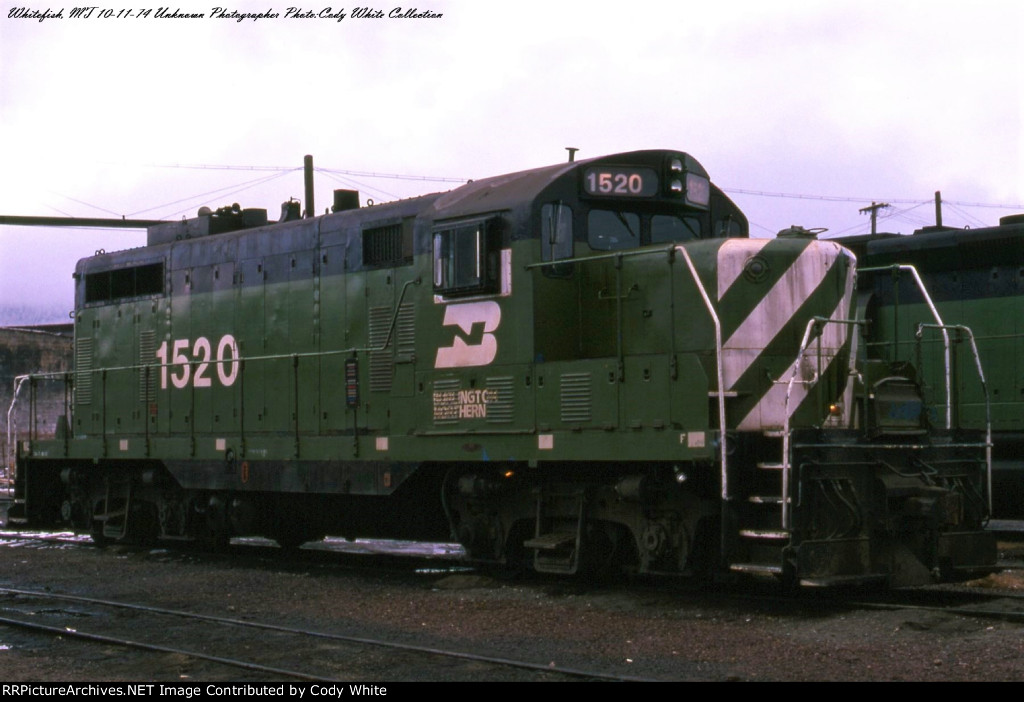 Burlington Northern GP7 1520